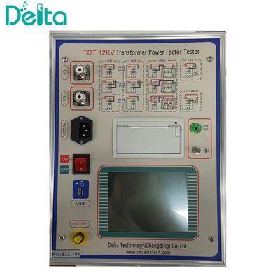 TDT Automatic Electric Power Transformer Power Factor PF Tester