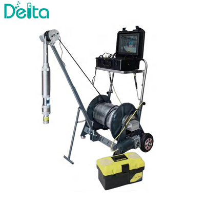 500m Clear Image Borehole Inspection Camera dengan Depth Counter